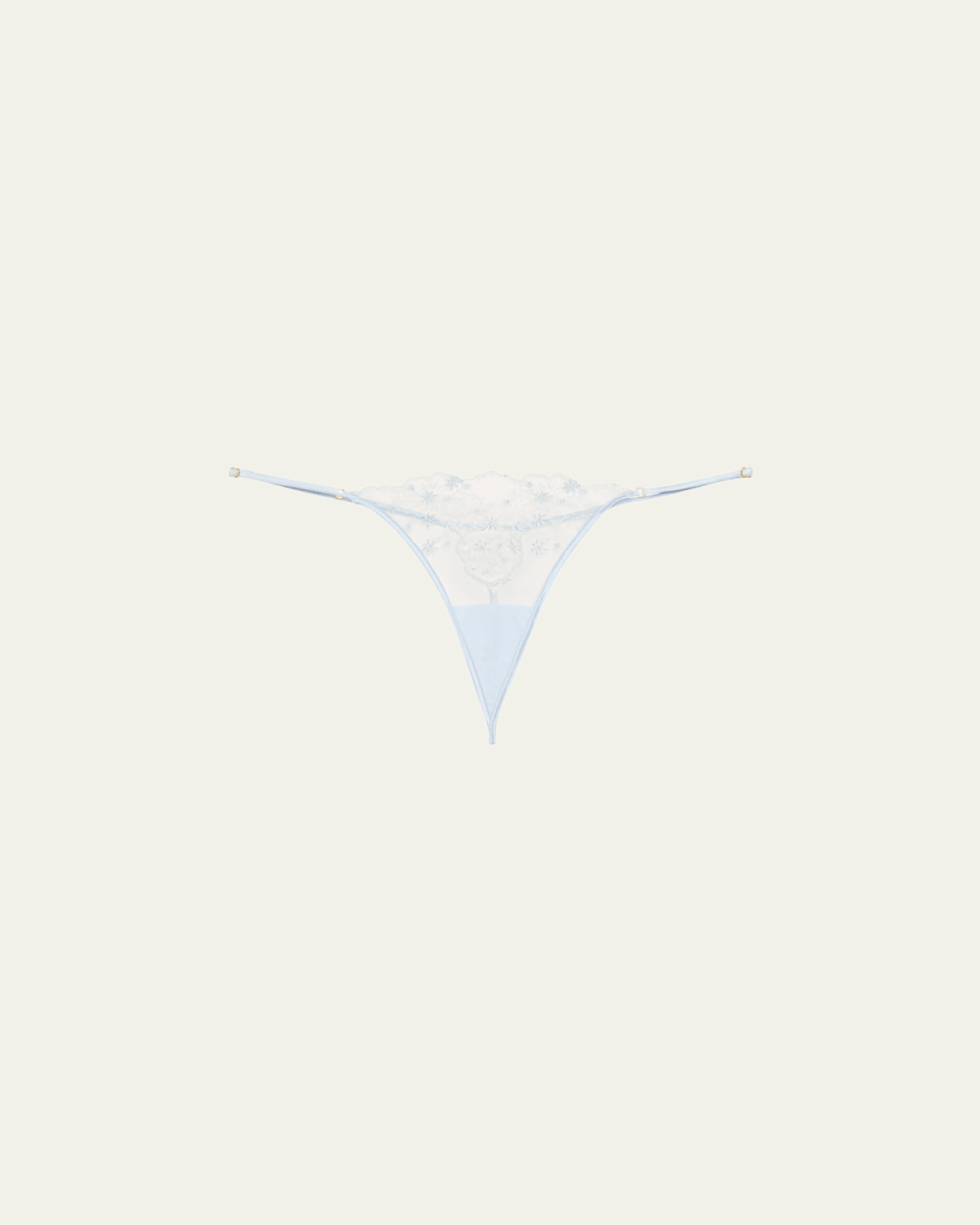 Mathilde Embroidered G-String